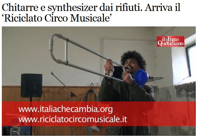 riciclo circo musicale