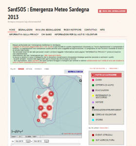 Terranave incontra la geografia emergente. L'alluvione in Sardegna e la mappa Sard SOS