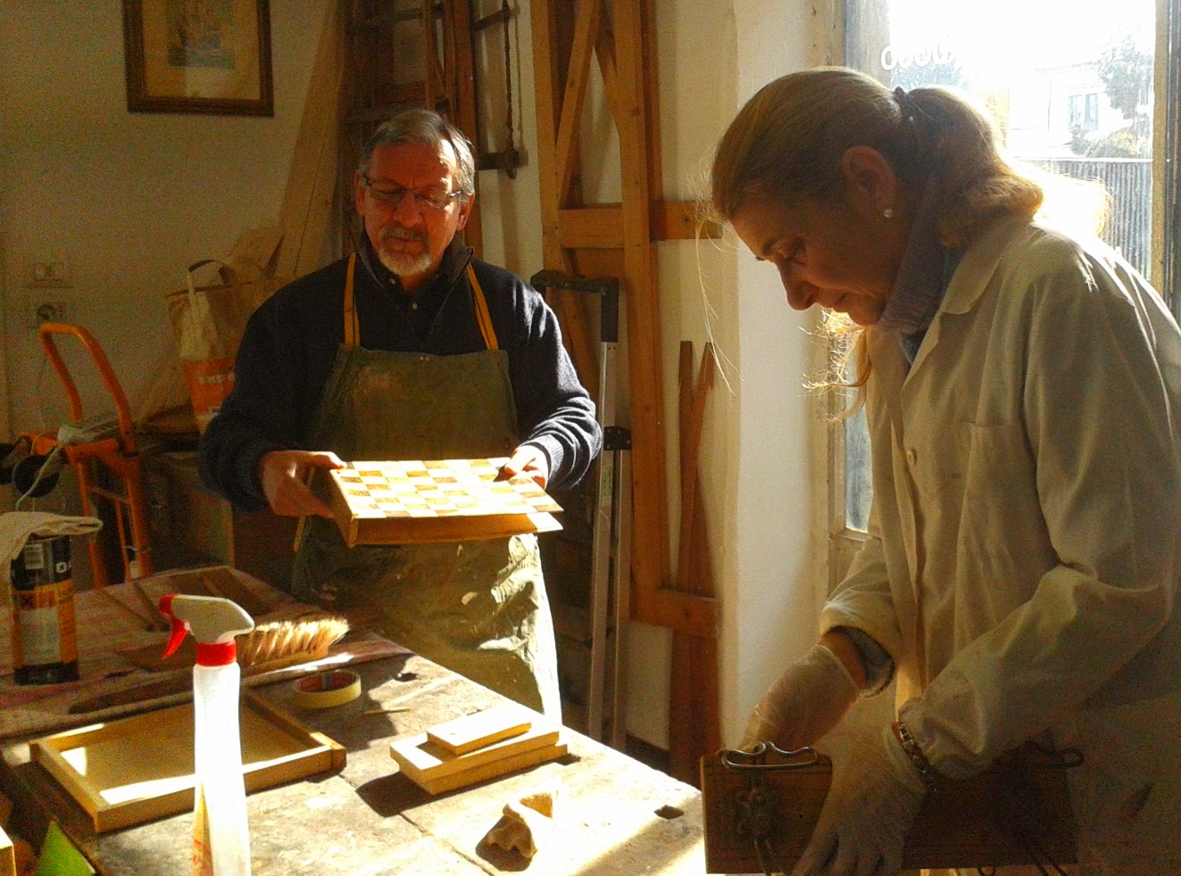 Terra del Fuoco, il “Laboratorio pubblico di quartiere di Arti Manuali”. Foto di Laura Pavesi