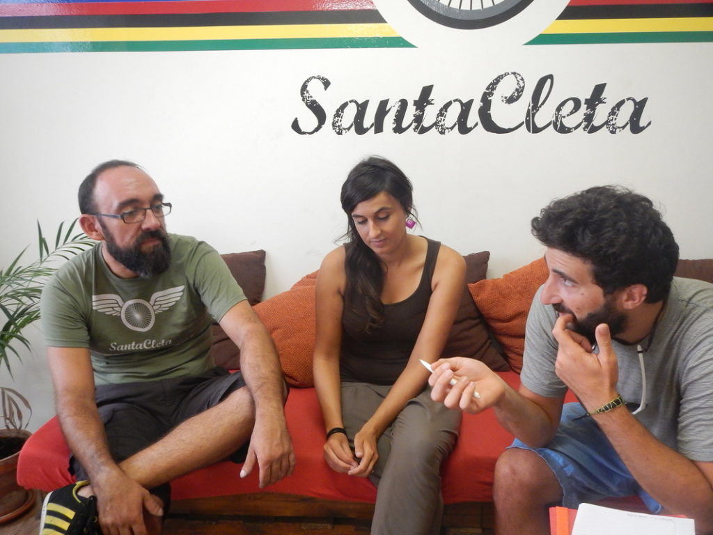 Cyclolenti in Spagna: SantaCleta, Santa (Bici)-Cletta