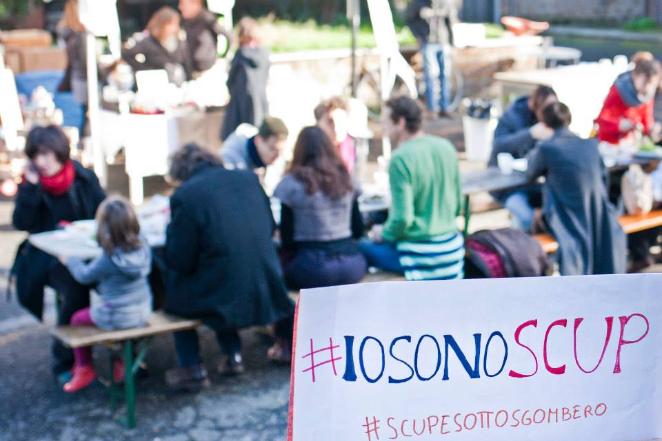 Spazi sociali sotto attacco: in Campidoglio contro lo sgombero di SCUP