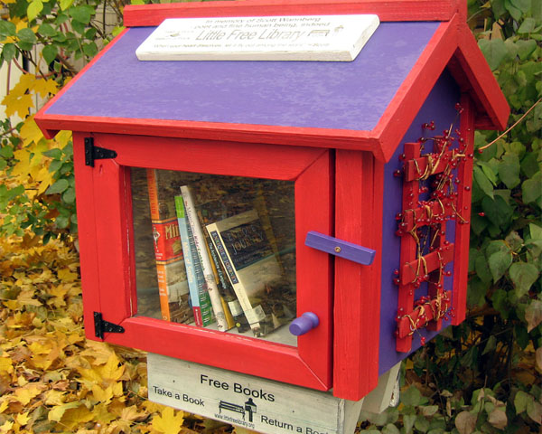 Little Free Library: la biblioteca diffusa che promuove la cultura e il senso di comunità