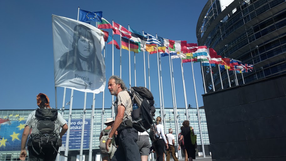 Freccia d'Europa, il cammino da Mantova a Strasburgo