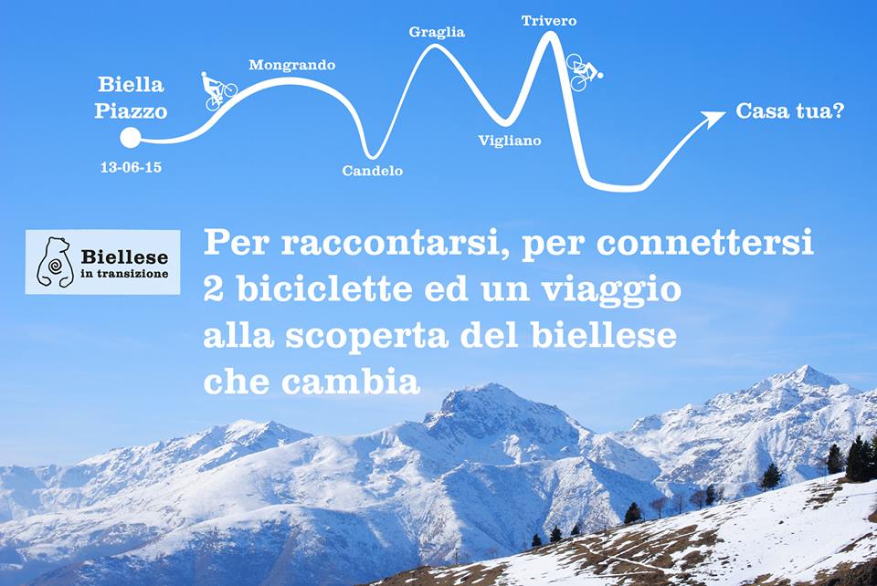 A Biella in bicicletta a caccia di cambiamento