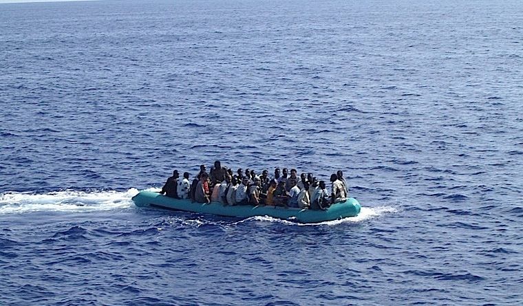 A-boat-with-immigrants-in-the-Mediterranean-Sea-on-their-way-to-Italy.-Source-currierimmigrationzone.it-760-x-445