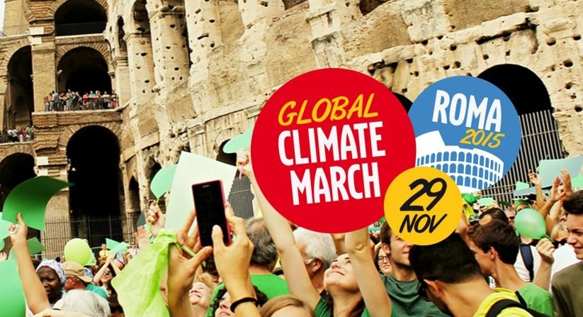 Marcia Globale per il Clima: il 29 novembre si manifesta a Roma