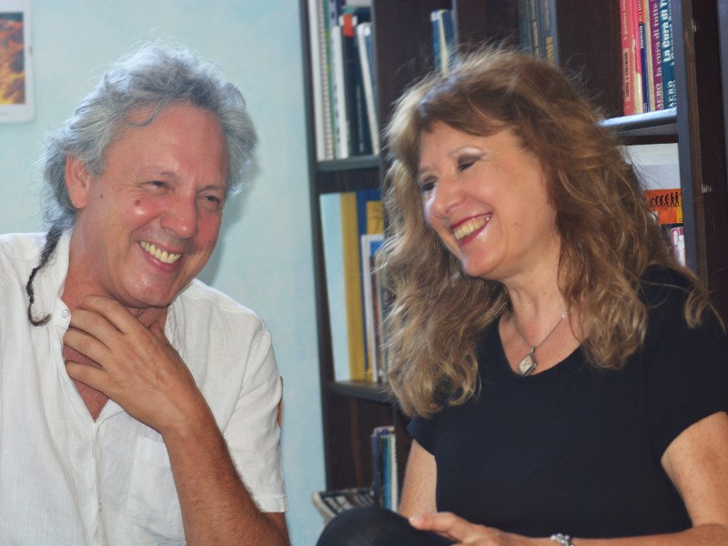 Leonardo Spina e Sonia Fioravanti