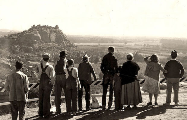 Un'immagine da "Furore", film del 1940 diretto da John Ford e tratto dall'omonimo romanzo di John Steinbeck