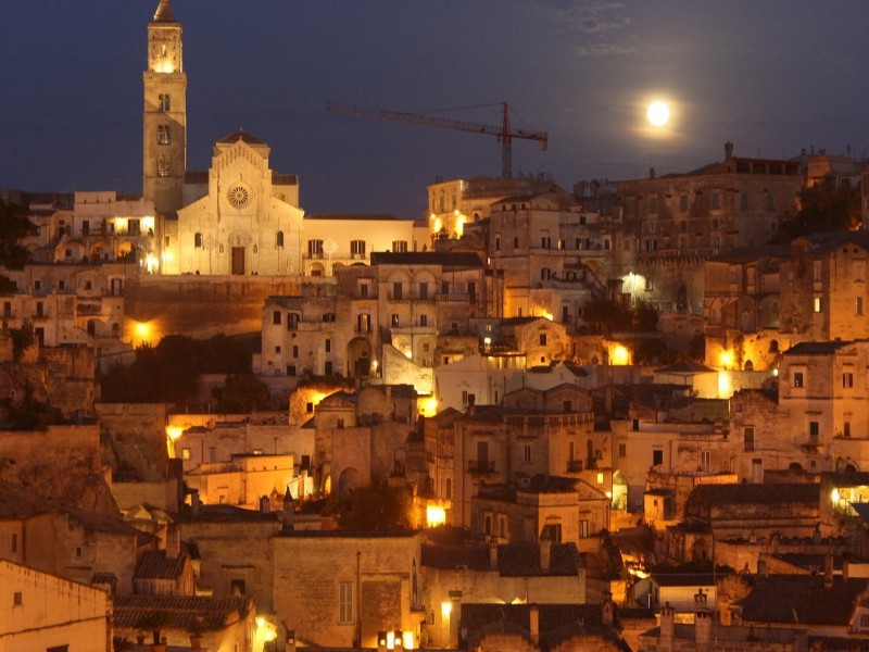 Le luci di Matera