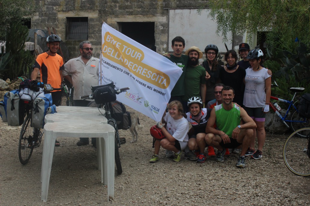 Bike tour della decrescita: siamo partiti!