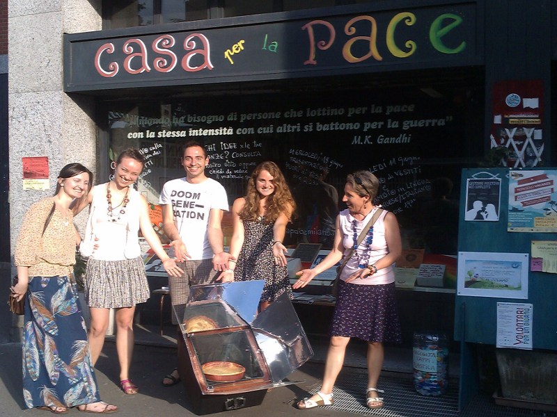Milano, la pace ha un posto dove sentirsi a casa
