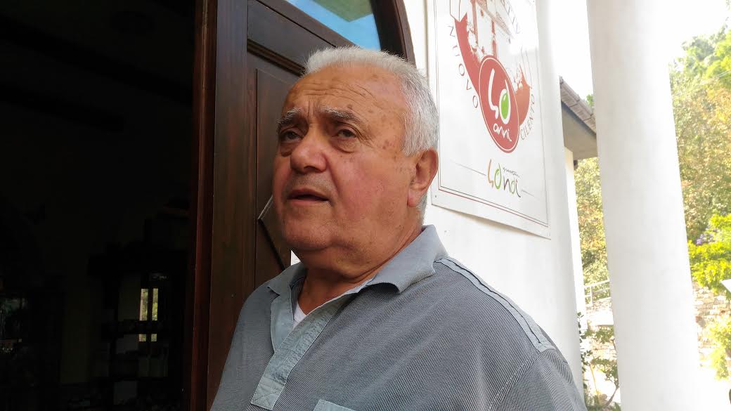 Peppino Cilento, presidente della cooperativa Nuovo Cilento