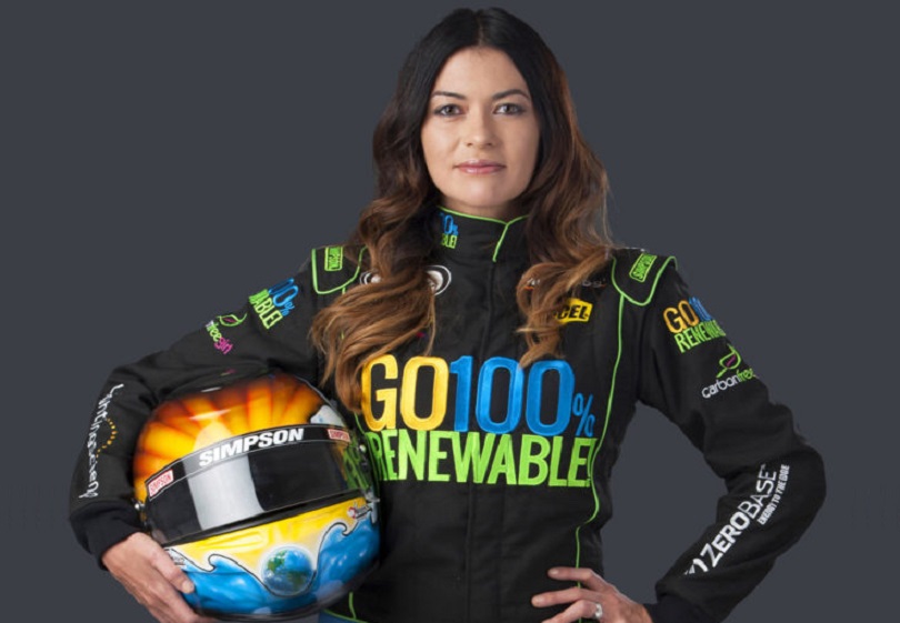 Leilani Münter, la pilota vegana che corre per gli animali