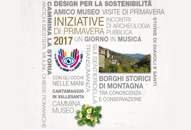 ecomuseo del casentino iniziative primavera 2017