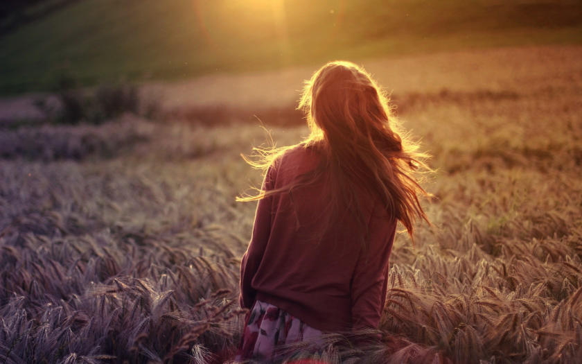 girl-walking-in-wheat-field-hd-nature-wallpaper