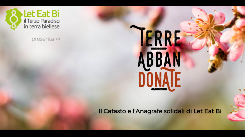 "Terre AbbanDonate", un progetto per recuperare i terreni non utilizzati