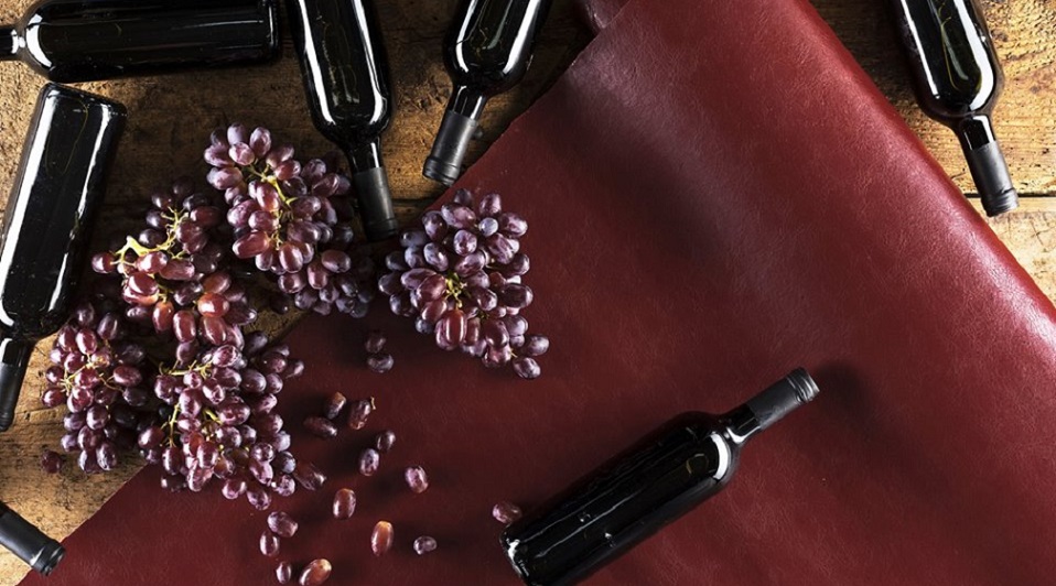 Wineleather, il tessuto vegetale dagli scarti del vino