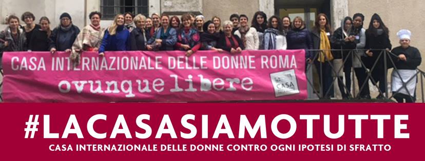 Casa Internazionale delle Donne, unite contro lo sfratto