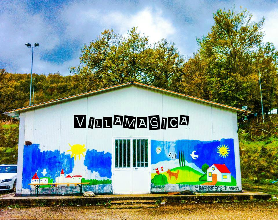 Dopo il terremoto la comunità rinasce in una Villamagica