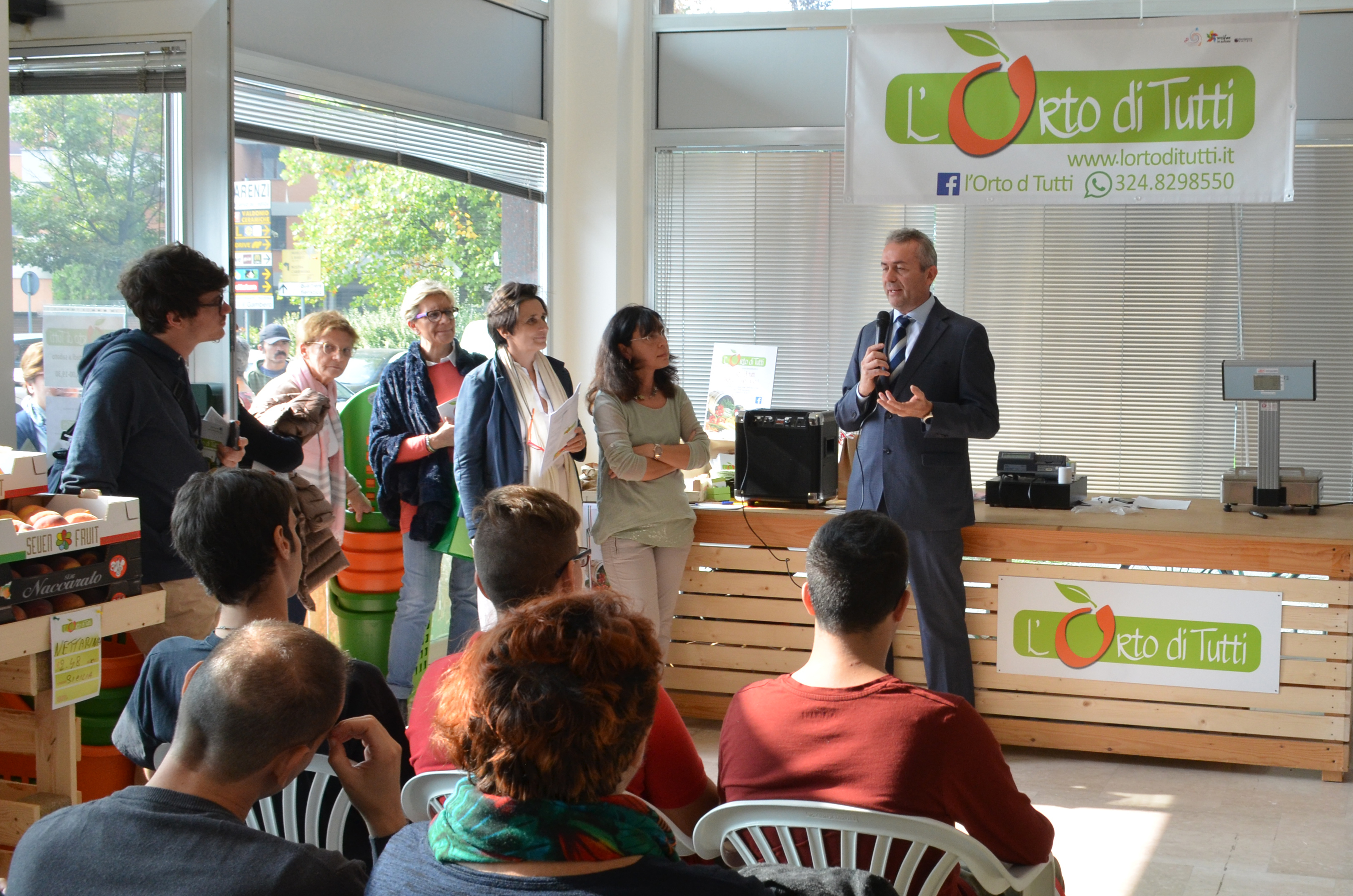 L'inaugurazione del progetto l'"Orto di tutti" a Lodi