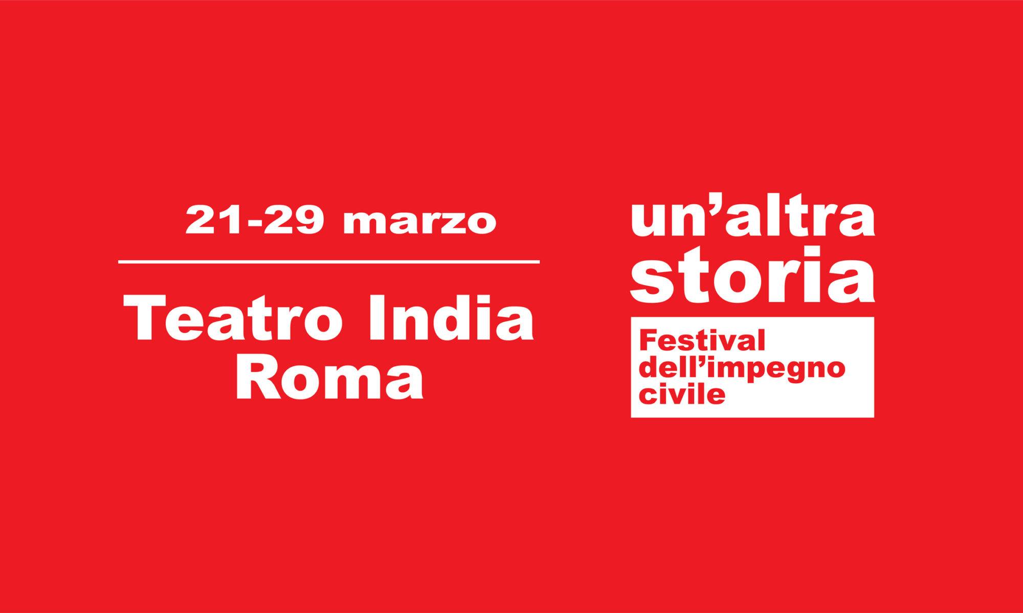 Un'altra storia: a Roma il Festival dell'Impegno civile