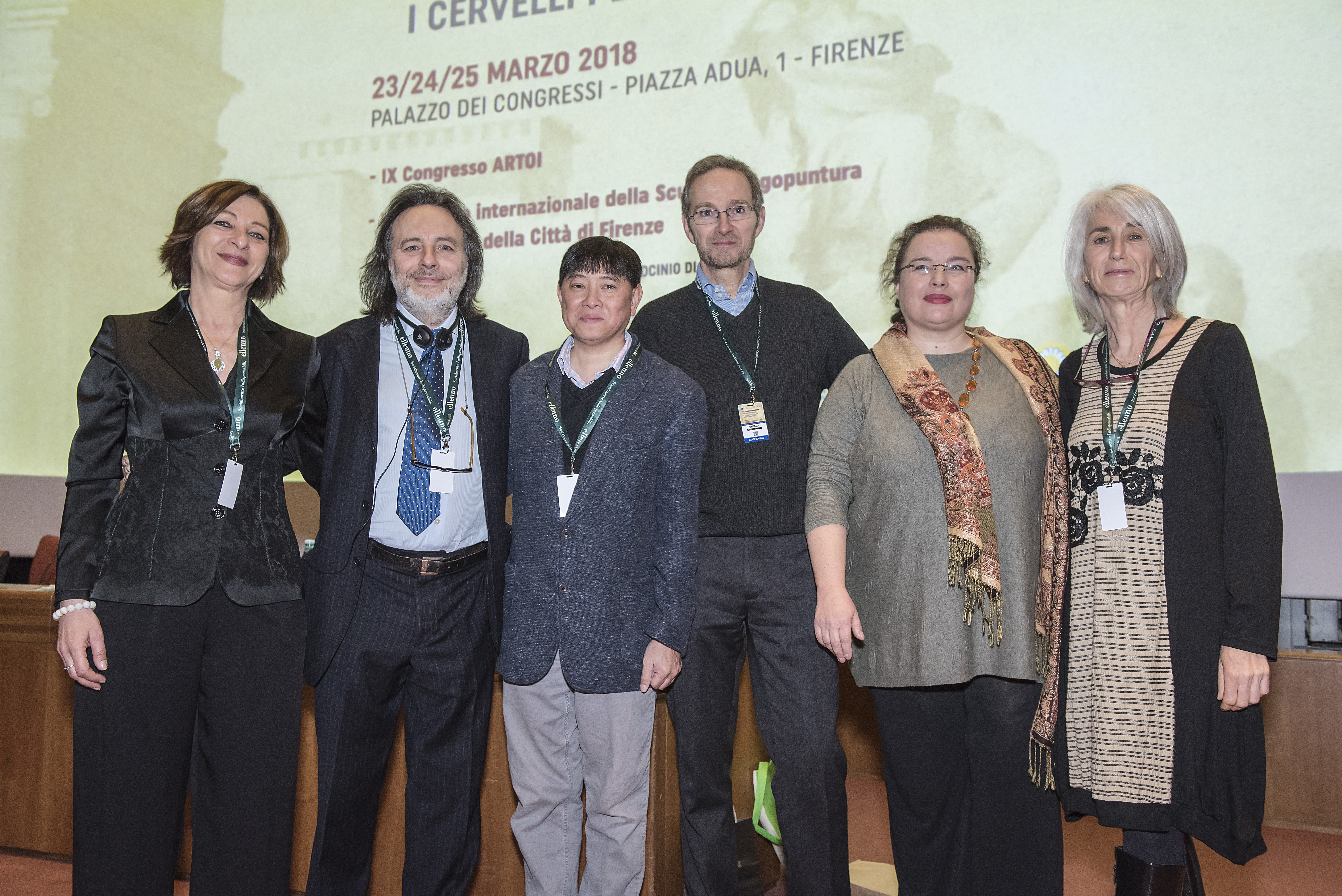 Alcuni relatori del convegno di oncologia integrata