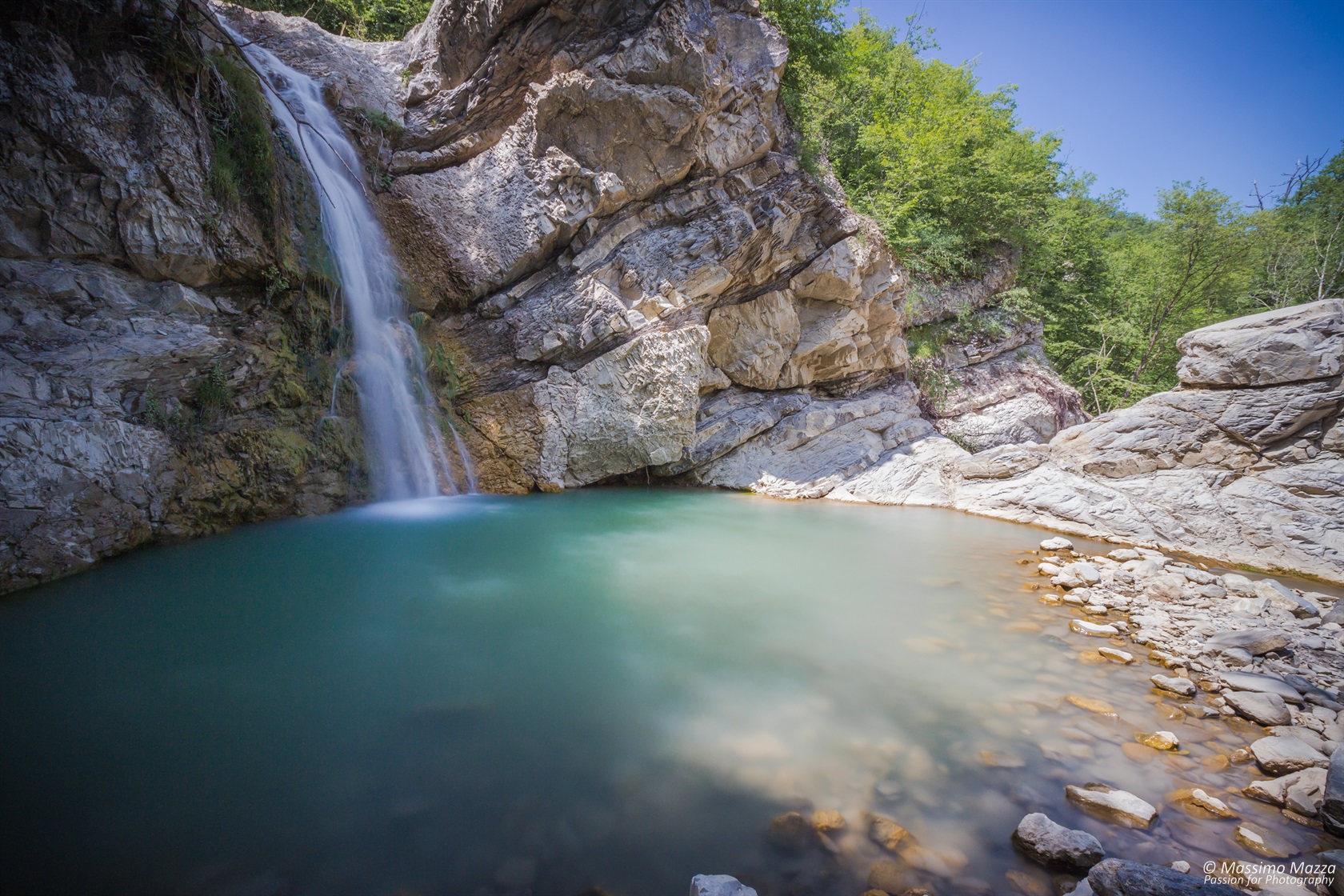 Le cascate del Perino, meta dell’escursione in programma
