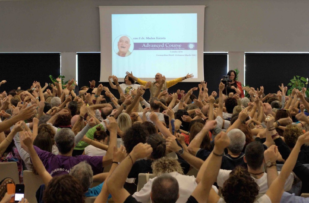 Il congresso italiano e ritiro spirituale di Yoga della Risata
