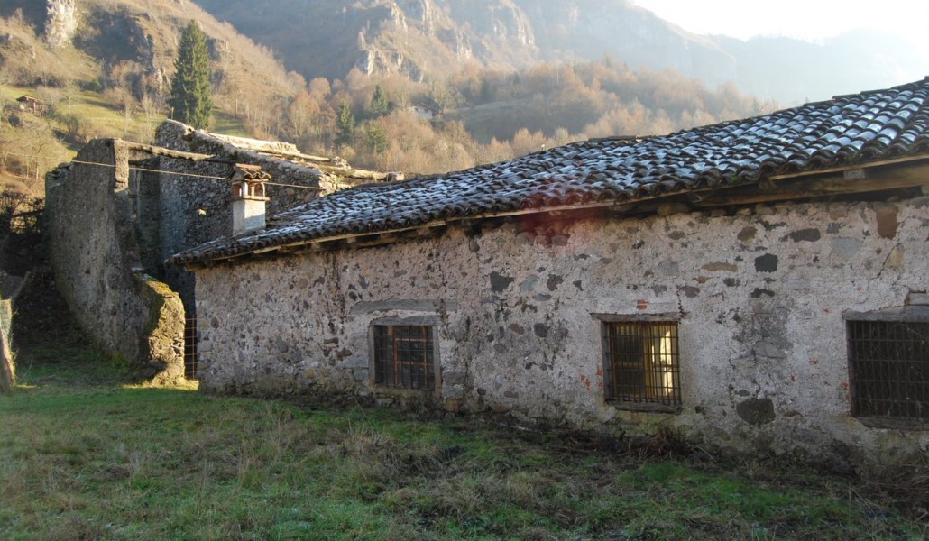 Uno scorcio dell'insediamento rurale di Rebecco