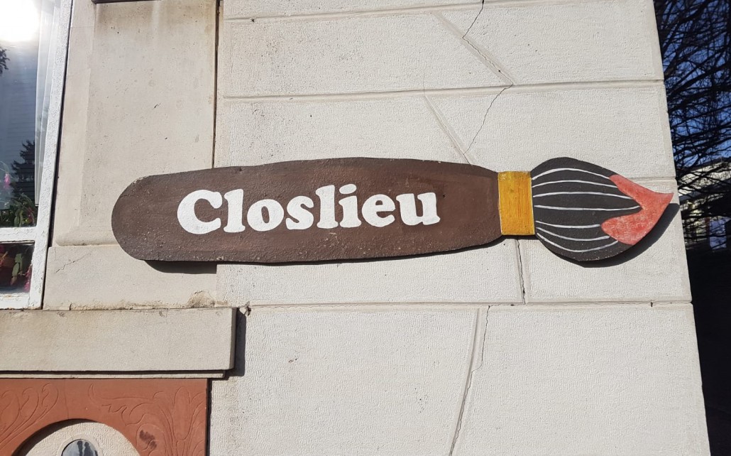 Closlieu, l'atelier di pittura dove l'arte è libertà