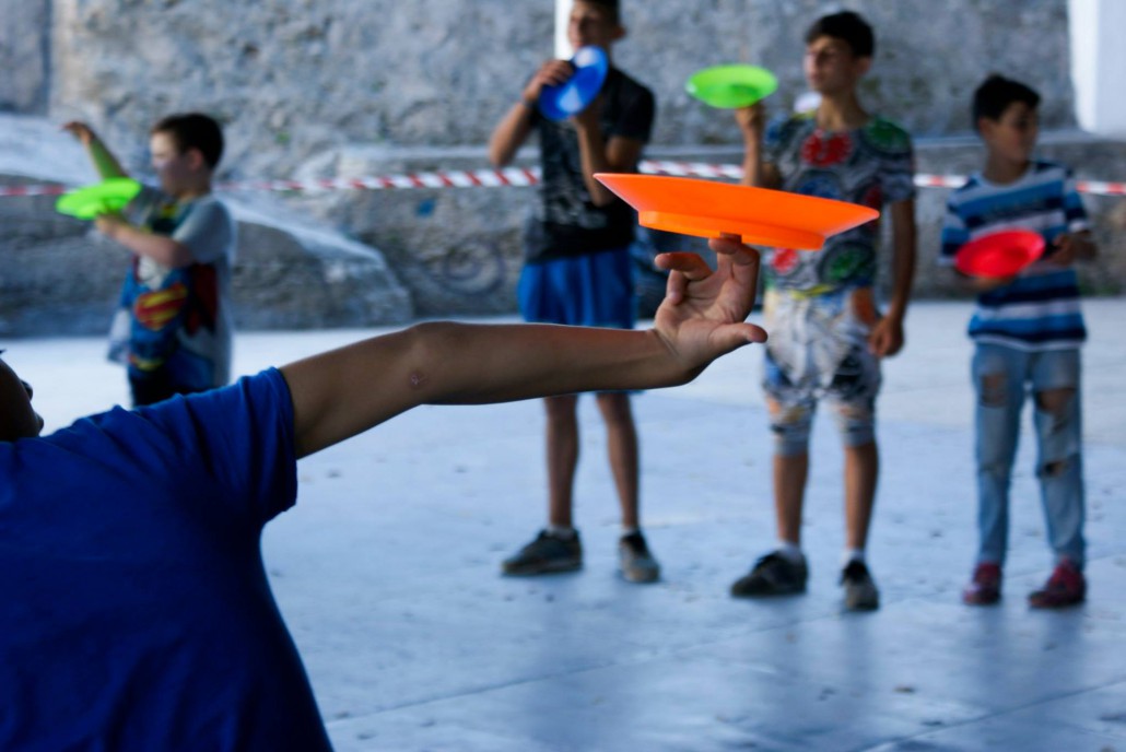 Piccoli circensi crescono - ph. Anna Lombardo [[studentessa  dell'ABA Palermo]