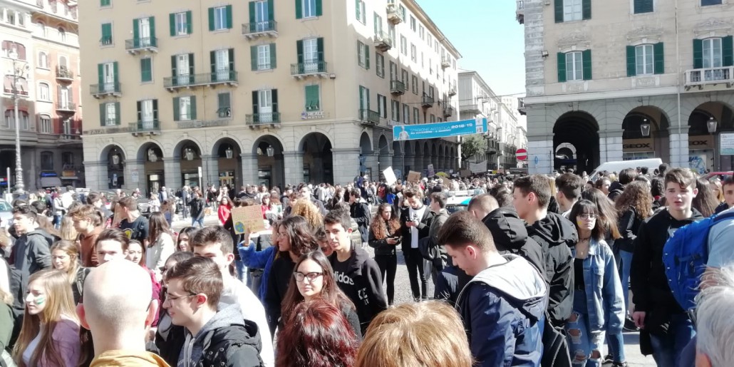 Lo sciopero per il clima a Savona