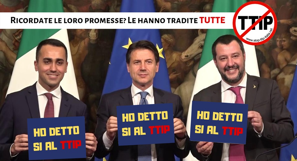 Il nuovo TTIP parte con l’ok dell’Italia