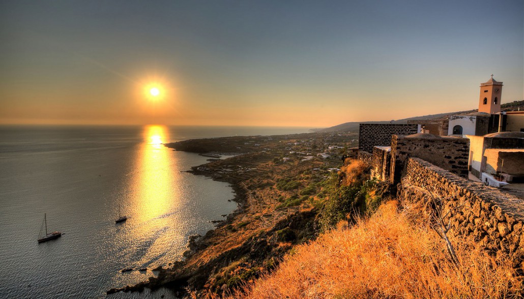 Pantelelria Scauri al tramonto