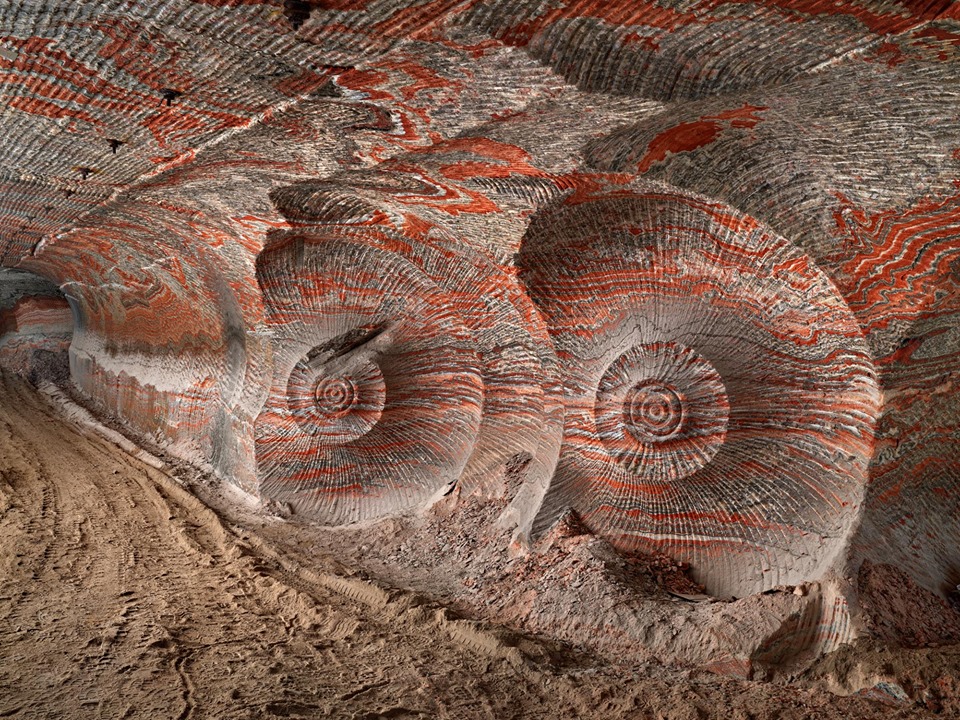 Edward Burtynsky, Uralkali Potash Mine #4, Berezniki, Russia 2017