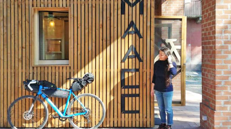 Nasce MAACC, la casetta per cicloturisti e camminatori che favorisce la mobilità lenta