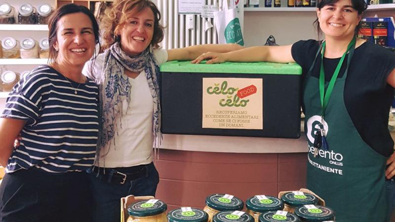 Celocelo Food, la rete di esercizi commerciali che dona il cibo a chi ne ha bisogno