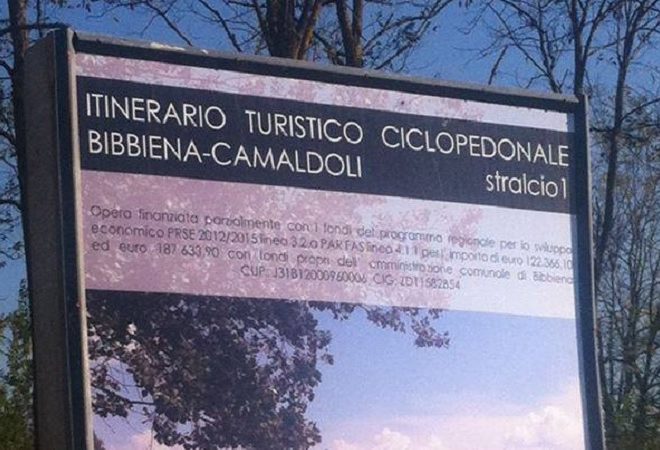 ciclopista archiano fino a partina