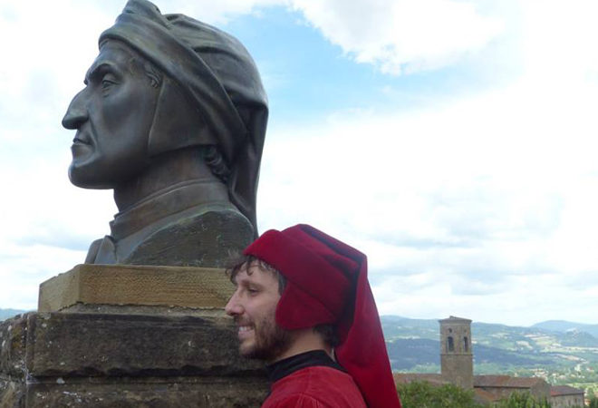 il cammino di dante in casentino