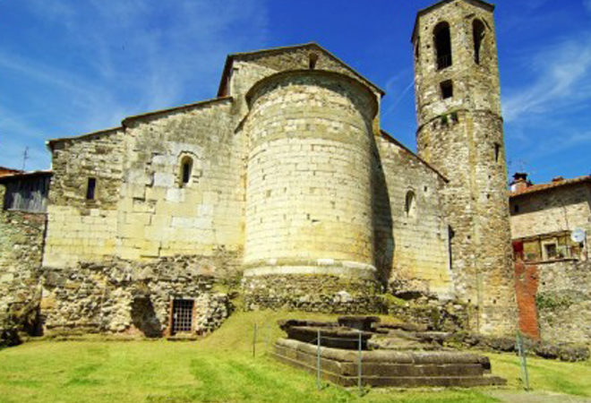 restauro ara etrusca pieve a socana