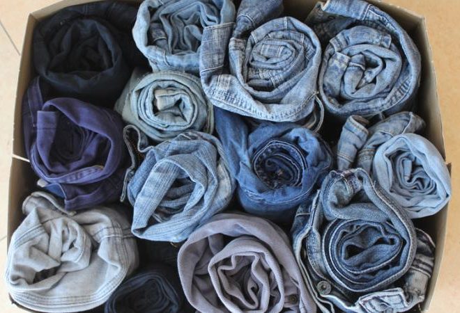studenti sarte incontrano ridanno vita vecchi jeans