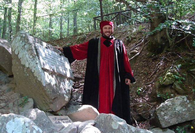 sulle orme di dante casentino tour
