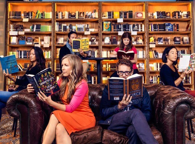silent book club