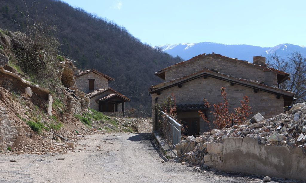 1 comune emergenza terremoto
