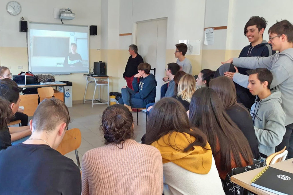 Un giornalista in classe3