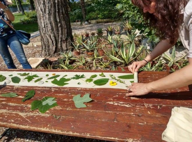 Monica Biamonte ecoprinting