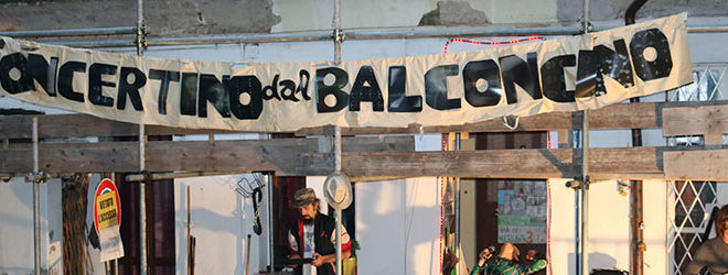 concertino dal balconcino