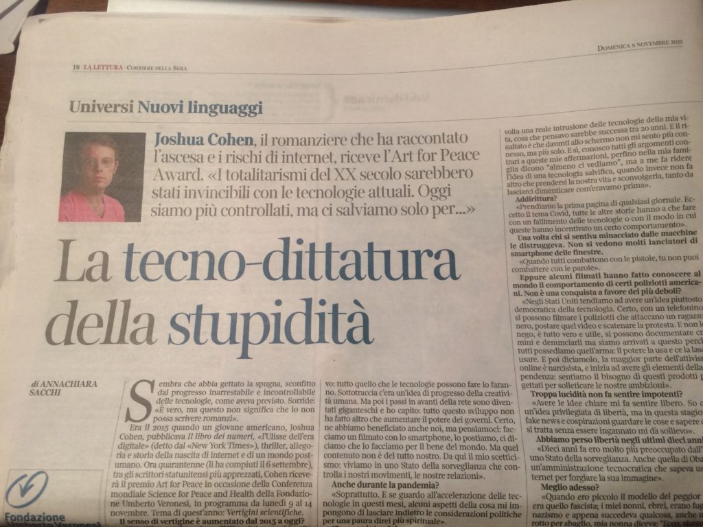 cohen articolo