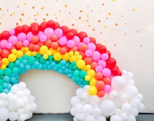 palloncini arcobaleno