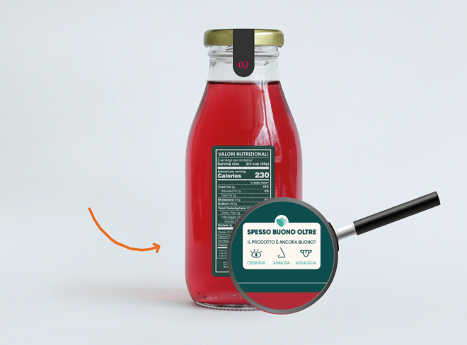 Etichetta Consapevole mock up